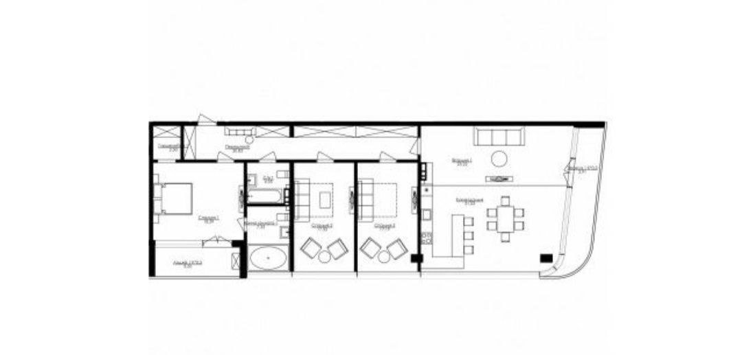 Четырехкомнатные апартаменты в KANDINSKY Odessa Residence
